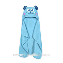 100% cotton blue cartoon funky baby towel poncho BT-063